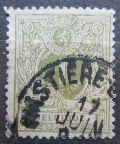 Poštová známka Belgicko 1884 Nominál Mi# 39