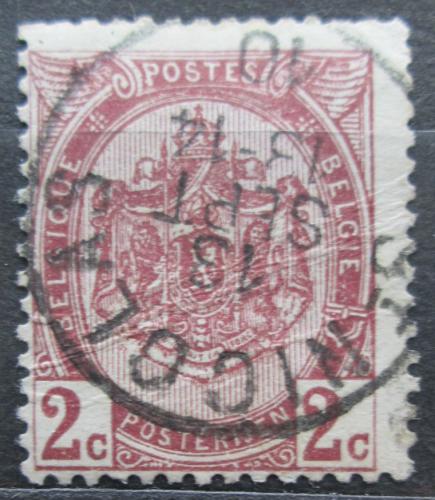 Poštová známka Belgicko 1894 Štátny znak Mi# 60