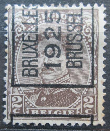 Poštová známka Belgicko 1920 Krá¾ Albert I. Mi# 114
