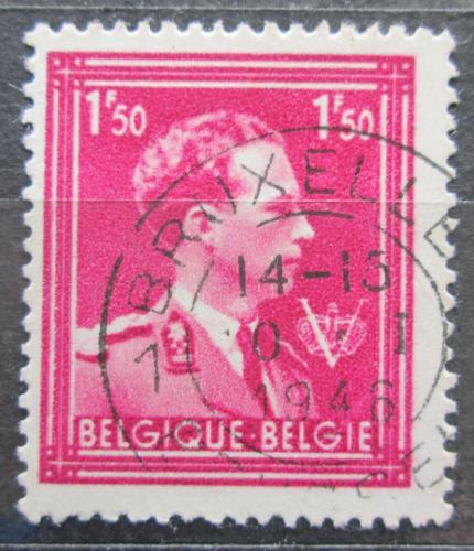 Poštová známka Belgicko 1943 Krá¾ Leopold III. Mi# 636