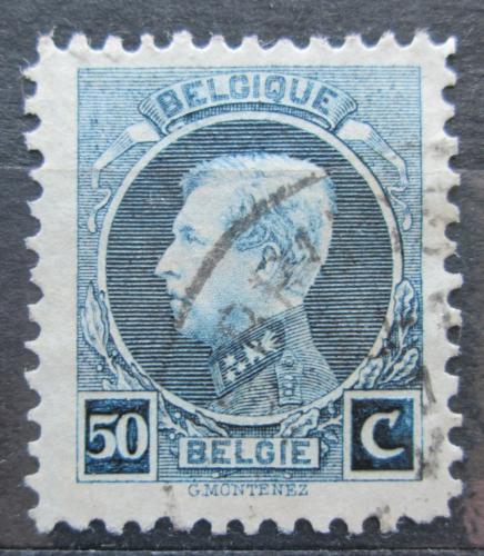 Poštová známka Belgicko 1921 Krá¾ Albert I. Mi# 165