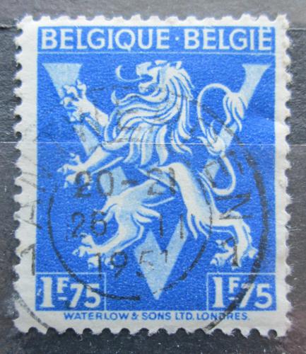 Poštová známka Belgicko 1944 Štátny znak Mi# 701 II