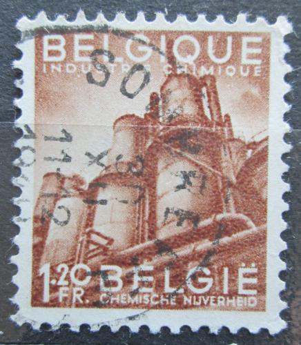 Poštová známka Belgicko 1948 Chemický prùmysl Mi# 805