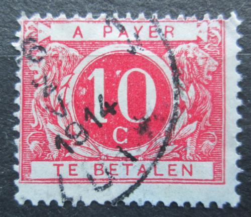 Poštová známka Belgicko 1912 Doplatná Mi# 8 Ib