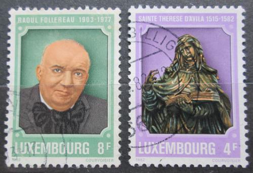 Poštové známky Luxembursko 1982 Výroèí Mi# 1054-55