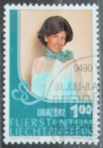 Poštová známka Lichtenštajnsko 1982 Korunní princezna Marie Mi# 798 