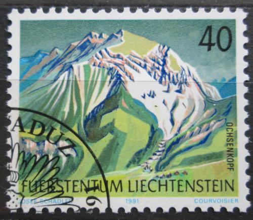 Poštová známka Lichtenštajnsko 1991 Ochsenkopf Mi# 1023