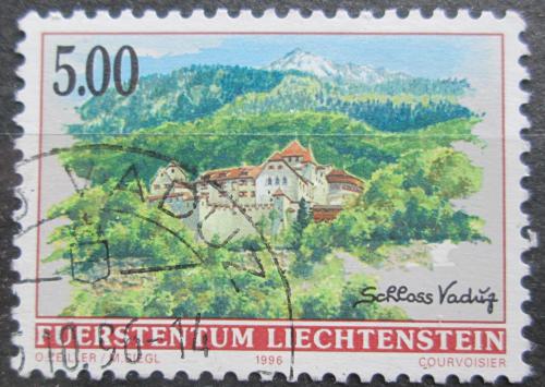 Poštová známka Lichtenštajnsko 1996 Zámek Vaduz Mi# 1127 Kat 13€
