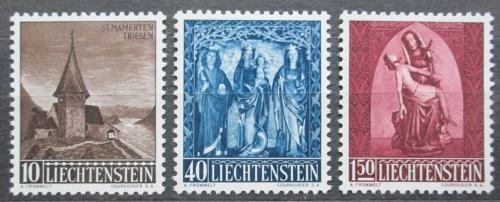Poštové známky Lichtenštajnsko 1957 Vianoce TOP SET Mi# 362-64 Kat 25€