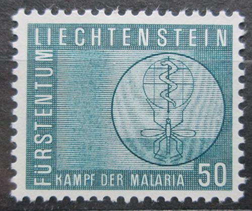 Poštová známka Lichtenštajnsko 1962 Boj proti malárii Mi# 419