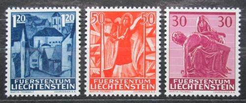 Poštové známky Lichtenštajnsko 1962 Vianoce Mi# 424-26
