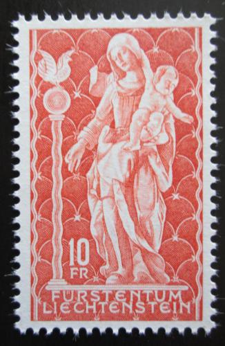 Poštová známka Lichtenštajnsko 1965 Døevìná socha Panny Marie Mi# 449 Kat 13€