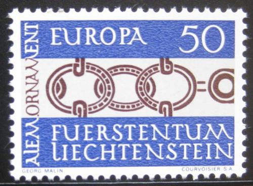 Poštová známka Lichtenštajnsko 1965 Európa CEPT Mi# 454