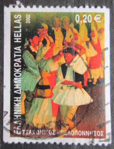Poštová známka Grécko 2002 ¼udový tanec Mi# 2088 C 