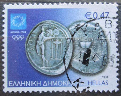 Poštová známka Grécko 2004 Staré mince Mi# 2226