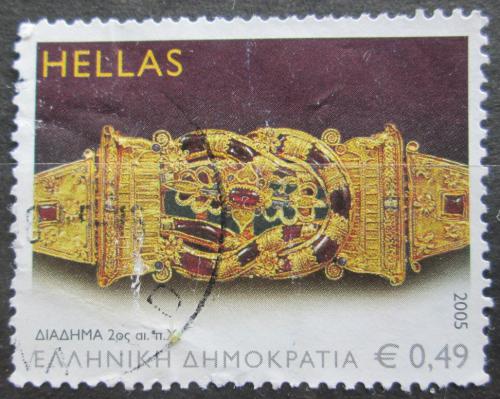 Poštová známka Grécko 2005 Zlatý šperk Mi# 2276