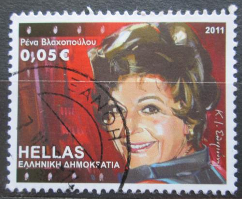 Poštová známka Grécko 2011 Rena Vlahopoulou, hereèka Mi# 2641
