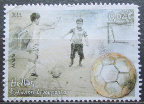 Poštová známka Grécko 2012 Dìtské hry, futbal Mi# 2659
