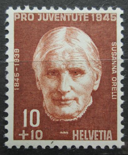 Poštová známka Švýcarsko 1945 Susanna Orolli-Rinderknecht Mi# 466