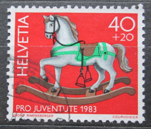 Poštová známka Švýcarsko 1983 Houpací kùò Mi# 1261