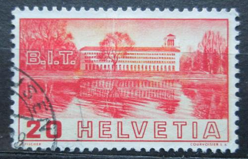 Poštová známka Švýcarsko 1938 Budova ILO Mi# 321