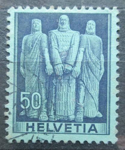 Poštová známka Švýcarsko 1941 Pøísaha tøech kantonù Mi# 377