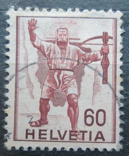 Poštová známka Švýcarsko 1941 Vilém Tell Mi# 378