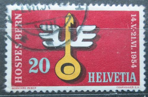 Poštová známka Švýcarsko 1953 Emblém HOSPES Mi# 594