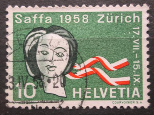 Poštová známka Švýcarsko 1958 Saffa, Zürich Mi# 654