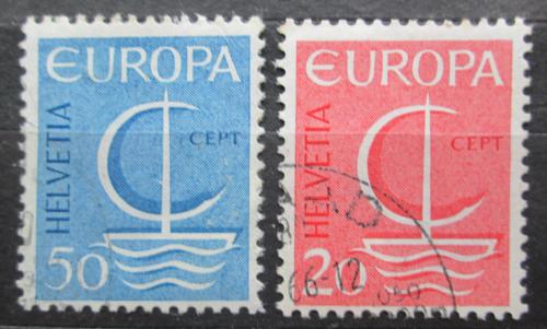 Poštové známky Švýcarsko 1966 Európa CEPT Mi# 843-44