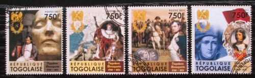 Poštové známky Togo 2011 Napoleon Bonaparte Mi# 3999-4002 Kat 12€