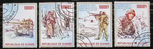 Potov znmky Guinea 2015 Bitka v Ardench Mi# 11378-81 Kat 16 - zvi obrzok