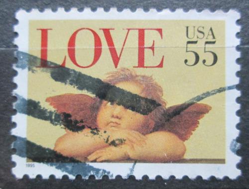 Poštová známka USA 1995 Andìl, Raffael Mi# 2561 A