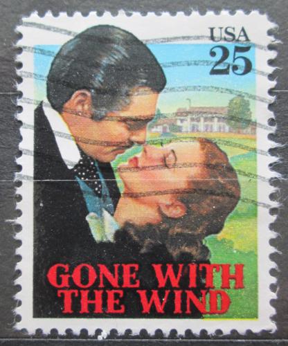Poštová známka USA 1990 Film Jih proti Severu Mi# 2080