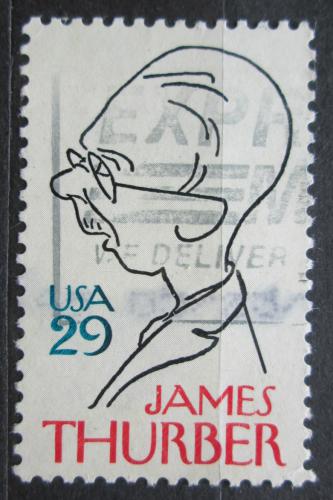 Potov znmka USA 1994 James Thurber, spisovatel Mi# 2491 - zvi obrzok