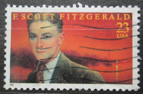 Potov znmka USA 1996 Francis Scott Fitzgerald, spisovatel Mi# 2768