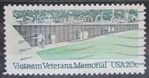 Potov znmka USA 1984 Vietnam Veterans Memorial ve Washingtonu Mi# 1719