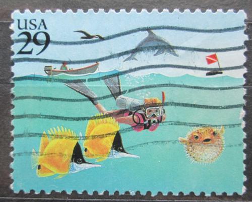 Potov znmka USA 1994 Morsk fauna Mi# 2500 - zvi obrzok