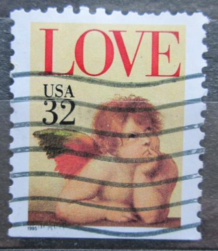 Poštová známka USA 1995 Láska, umenie, Raffael Mi# 2560 D