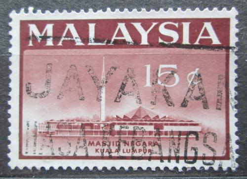 Poštová známka Malajsie 1965 Mešita Masjid Negara Mi# 15