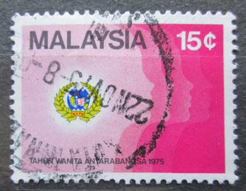 Poštová známka Malajsie 1975 Medzinárodný rok žen Mi# 133
