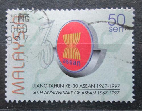 Poštová známka Malajsie 1997 ASEAN, 30. výroèie Mi# 653