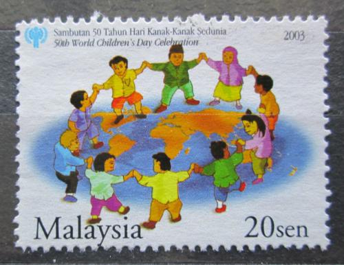 Poštová známka Malajsie 2003 Mezinárodní den dìtí Mi# 1224
