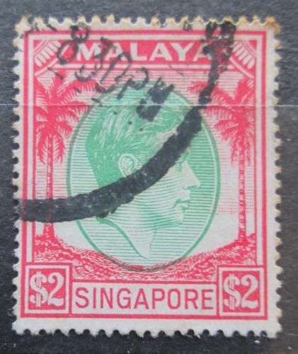 Poštová známka Singapur 1951 Krá¾ Juraj VI. Mi# 19 C Kat 9€