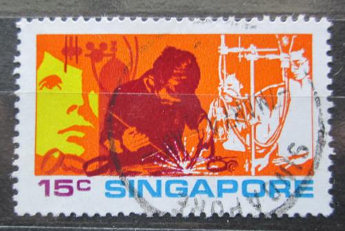 Potov znmka Singapur 1972 Mlde Mi# 164 - zvi obrzok