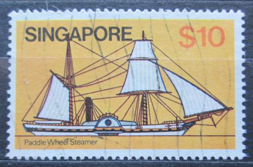 Potov znmka Singapur 1980 Plachetnice Mi# 354 y Kat 5.50 - zvi obrzok