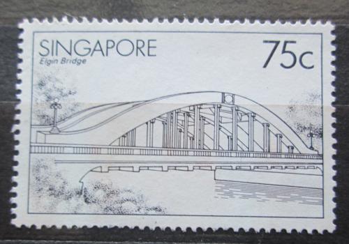 Poštová známka Singapur 1985 Most Elgin Mi# 461