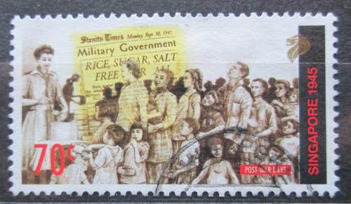 Poštová známka Singapur 1995 Konec války, 40. výroèie Mi# 769 