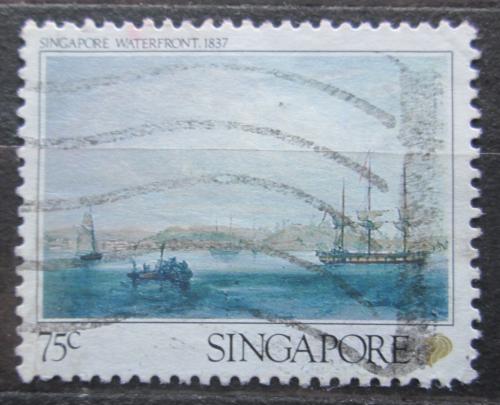 Poštová známka Singapur 1990 Umenie, Barthelemy Lauvergne Mi# 592 Kat 3.20€