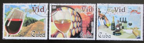 Potov znmky Kuba 2002 Vstavy vna Mi# 4434-36 - zvi obrzok
